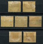 Французская Гвиана 1904-1922 гг. • Iv# 49-54,75 • 1 - 15 c. • муравьед • стандарт • 7 марок • MH OG F-VF