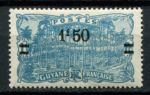 Французская Гвиана 1924-1927 гг. • Iv# 104 • 1.5 на 1 fr. • осн. выпуск • надпечатка нов. номинала • MLH OG VF