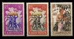 Французский Камерун 1954 г. • Iv# 297-299 • экспортные товары • полн. серия • MNH OG* F-VF