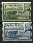 Французский Камерун 1941 г. • Iv# 200-201 • выпуск Виши, маршал Петен • полн. серия • MNH OG* F-VF