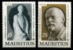Маврикий 1970 г. • Mi# 362-363 • В. И. Ленин (100 лет со дня рождения) • полн. серия • MNH OG VF