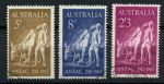 Австралия 1965 г. • Gb# 373-375 • 50 лет десанта в Галлиполи • полн. серия • Used VF