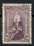 Австралия 1937-1949 гг. • Gb# 177 • 10 sh. • король Георг VI • стандарт • Used VF ( кат.- £ 20 )