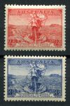 Австралия 1936 г. • Gb# 159-160 • 2 и 3 d. • Подводный телефонный кабель на Тасманию • полн. серия • MNH OG VF ( кат.- £ 8 )