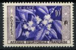 Французская Экваториальная Африка 1956 г. • Iv# 236 • 10 fr. • индустрия кофе • MNH OG VF