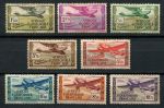 Французская Экваториальная Африка 1937 г. • Iv# A1-8 • самолёты • авиапочта • полн. серия • MNG/NH OG F ( кат.- €10 )