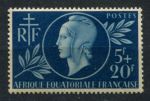 Французская Экваториальная Африка 1944 гг. • Iv# 197 • 5+20 fr. • Марианна • MNH OG VF ( кат.- €2 )