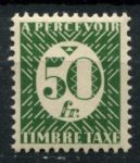 Алжир 1945-1946 гг. • Iv# TT 38 • 50 fr. • служебный выпуск(доплата) • MNH OG VF ( кат. - €8 )