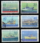 СССР 1959 г. • Сол# 2299-2304 • 10 коп. - 1 руб. • Морской флот • полная серия • Used(ФГ)/** XF