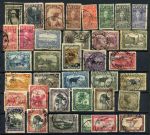 Бельгийское Конго 1910-193х гг. • лот 36 разных, старинных марок • Used F-VF