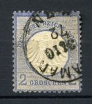 Германия 1872 г. • Mi# 5 • 2 gr. • орел с маленьким щитом • Used XF ( кат.- € 20 )