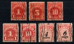 США 1931-1959 гг. • SC# J80 .. 94 •  1 .. 10 c. • служебный выпуск • 7 марок • Used(ФГ)/** VF
