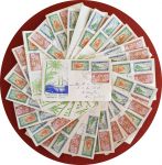 Токелау о-ва 1948 г. • Gb# 1 - 3 • ½ - 2 d. • карты островов • Used(СГ) VF • полн. серия • КПД