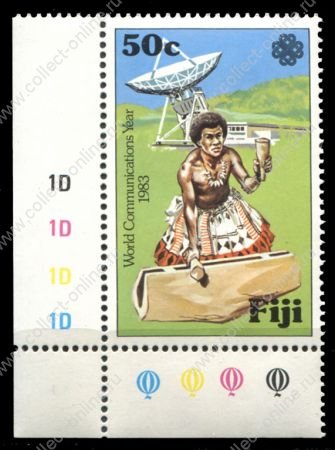 Фиджи 1983 г. • SC# 499 • 50 c. • Традиции и технологии • MNH OG XF+