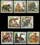 Экваториальная Гвинея 1976 г. • Фауна Европы и Азии • дикие животные • 8 марок • Used(ФГ) XF