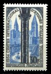 Франция 1954 г. • Iv# 986 • 30 fr. • Международная историческая конференция • аббатство аббатстве Сен-Филибер • MNH OG VF ( кат.- €6 )