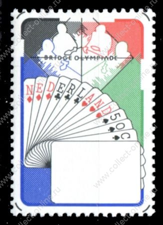 Нидерланды 1980 г. SC# 601 • 50c. • 6-я Олимпиада по бриджу • MNH OG XF