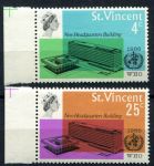 Сент-Винсент 1966 г. GB# 252-3 • Всемирная организация здравоохранения(ВОЗ) • MNH OG XF • полн. серия