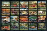 Бутан 1971г. SC# 128a-128s • Старинные автомобили 3-D(голография) • MNH OG XF • полн. серия