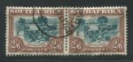 ЮЖНАЯ АФРИКА 1930-45гг. GB# 49b / 2s. 6d. / USED VF