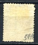 Канада 1868 г. • SC# 33 • 3 c. • королева Виктория • горизонт. верже • Used F-VF ( кат.- $2250 ) ®