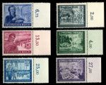 Германия 3-й рейх 1944 г. • MI# 888-93 (SC# B272-7) • Фонд почтовых служащих • полн. серия • MNH OG XF+