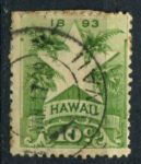 Гаваи 1894 г. • SC# 77 • 10 c. • осн. выпуск • звезда • Used VF-