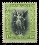 Барбадос 1920-1921 гг. • Gb# 209 • 1 sh. • Победа в Первой мировой войне • MH OG VF ( кат.- £ 18 )
