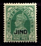 ДЖИНД 1941-3гг. GB# 129 / 9p. / MNH OG VF