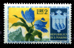 Сан-Марино 1953 г. • SC# 337 • 2 L. • Цветы • тюльпаны • MNH OG VF