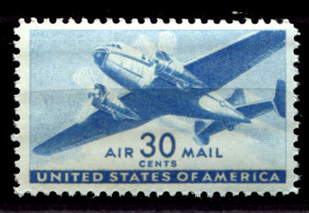 США 1941-4гг. SC# С 30 / 30c. / MNH OG VF / АВИАЦИЯ