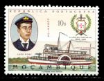 Мозамбик 1967 г. • Sc# 479 • 10 e. • Морской клуб • MNH OG VF