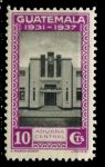 Гватемала 1937 г. • SC# 286 • 10 c. • Переизбрание президента Убико • здание таможни • MNH OG VF ( кат.- $ 8+ )