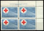 Канада 1952 г. • SC# 317 • 4 c. • Международная конференция Красного креста в Торонто • pl. № кв. блок • MNH OG XF