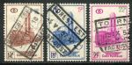 Бельгия 1956 г. • Mi# PM 44-6 • 14 - 22 fr. • локомотив • надпечатка нов. номинала • фискальный выпуск • полн. серия • Used VF