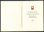 Швейцария 1960 г. Mi# 692-5 • 10 - 75 с. • Юбилеи и события • полн. серия • презентационный буклет • MH OG XF