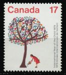 Канада 1979 г. • SC# 842 • 17 c. • Международный год ребенка • MNH OG VF