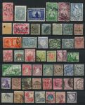 Набор • 48 старинных, иностранных марок из коробки • Used F-VF
