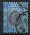 Гонконг 1903 г. • Gb# 67 • 10 c. • Эдуард VII • стандарт • Used VF