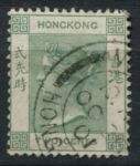 Гонконг 1900-1901 гг. • Gb# 56 • 2 c. • Королева Виктория • стандарт • Used VF