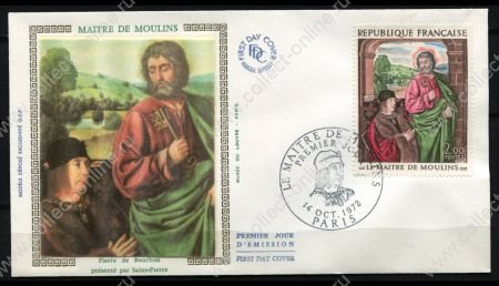 Франция 1972 г. • Mi# 1810 • 2 fr. • Французская живопись • Мастер из Мулана • КПД • Used(СГ) XF ( кат.- € 5 )