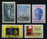 Турция XX век • лот 5 марок • MNH OG VF