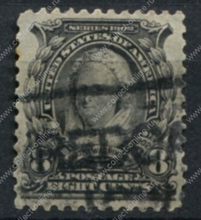 США 1902-1903 гг. • SC# 306 • 8 c. • Марта Вашингтон • стандарт • Used VF ( кат. - $4 )