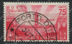 Италия 1936 г. • SC# 363(Mi# 551) • 75 c. • Гораций • 2000 лет со дня рождения • Used VF • ( кат.- $10 )