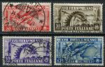 Италия 1935 г. • SC# 345-8(Mi# 528-31) • 20 c. - 1.25 L. • Международный авиасалон • Used VF • полн. серия • ( кат.- $20 )