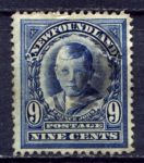 НЬЮФАУНДЛЕНД 1911-16гг. GB# 124 / 9c. / USED VF