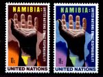 ООН 1975г. SC# 263-4 / НАМИБИЯ / MNH OG VF / ООН КАРТЫ