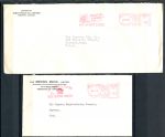 Канада 1942-1943 гг. • лот 2 конверта • военая почта • штемпельная франкировка • VF