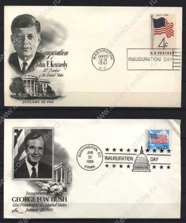 США ПРЕЗИДЕНТЫ 2 КПД / USED VF / КЕННЕДИ