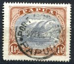 Папуа 1916-1931 гг. • Gb# 95 • 1½ d. • парусник лакатои • Used VF